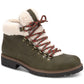 Men's Glenn Faux Leather Fleece Trimmed Lace-Up Boots
