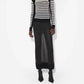 Jean Paul Gaultier - Mix Mesh And Knit Long Sleeves Pullover Printed "mariniere"