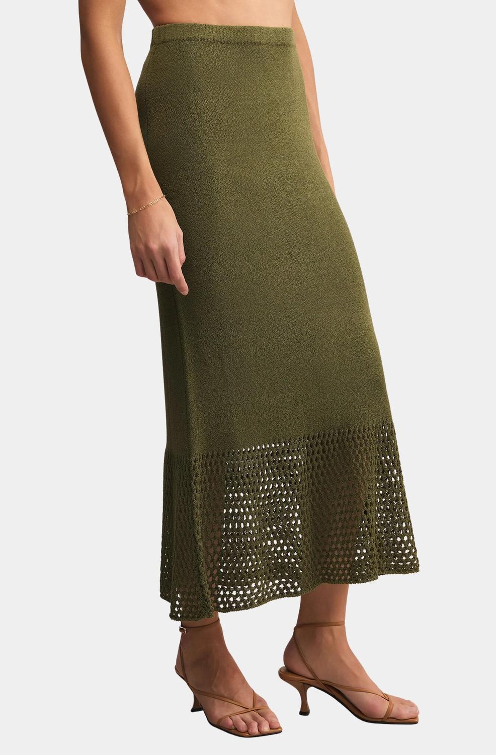 Z Supply - Haven Sweater Knit Midi Skirt