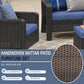 TL A Three-Seater Sofa and Outdoor Seating Set