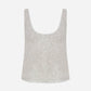 Ila - Lend U Neck Sequin Tank Top