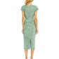 Mac Duggal - Sequined Wrap Over Cocktail Dress