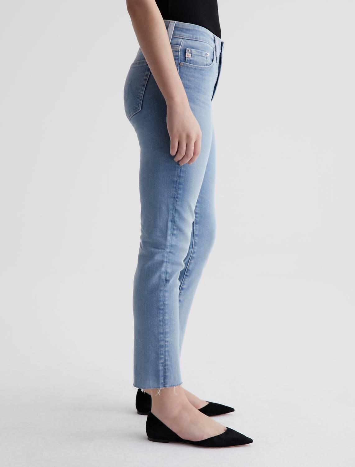 Ag Jeans - Mari Mid-rise Slim Straight Denim