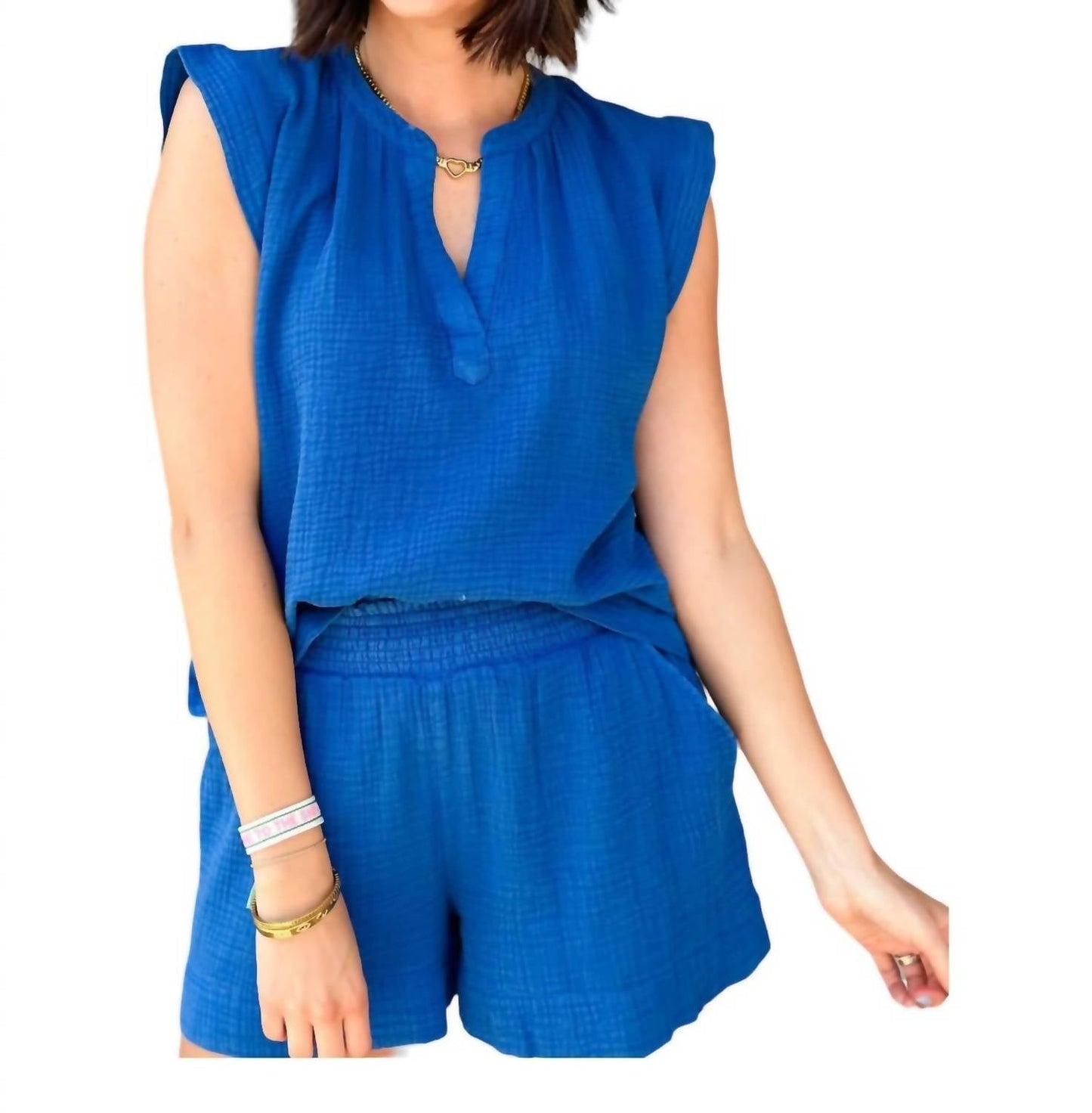 Faherty - Dream Cotton Gauze Dylan Top