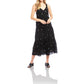 Karen Kane - Sleeveless Embroidered Tiered Midi Dress