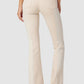 Hudson - Barbara high-rise bootcut slit hem jean
