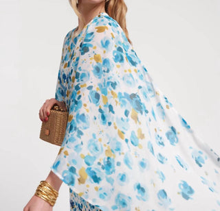 Frances Valentine - Mini Cape Mini Dress