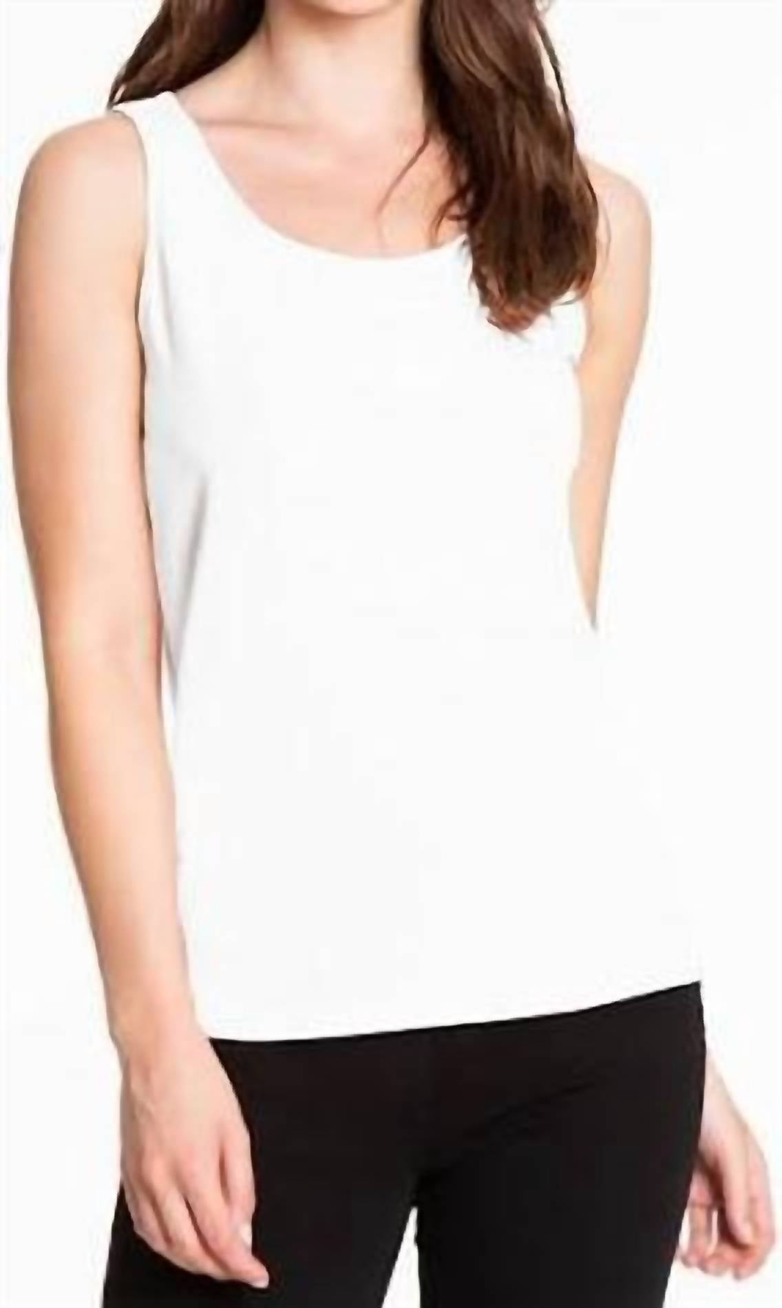 Multiples - Double Scoop Neck Tank