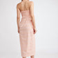Self Contrast - Robyn Strapless Wrap Dress