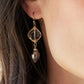 Anne Vaughan - Women's Smokey Quartz Dangle Earrings