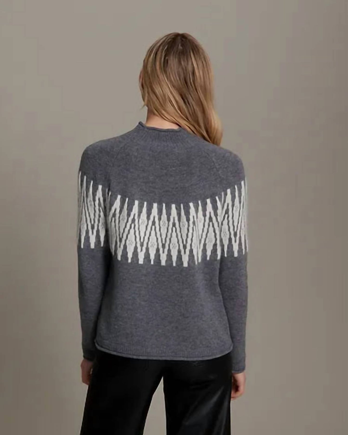 Alashan Cashmere - Sunburst Fair Isle Raglan