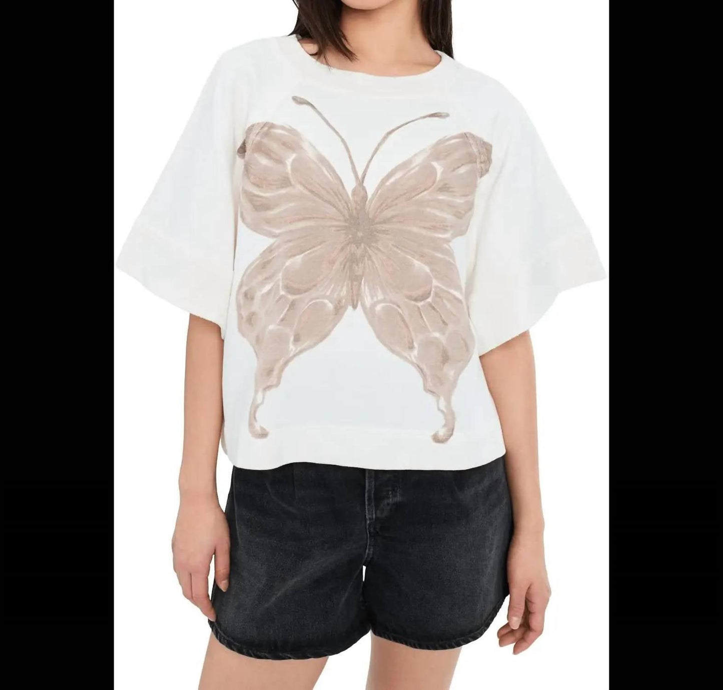 Free People - Dahlia Short Sleeve Pullover