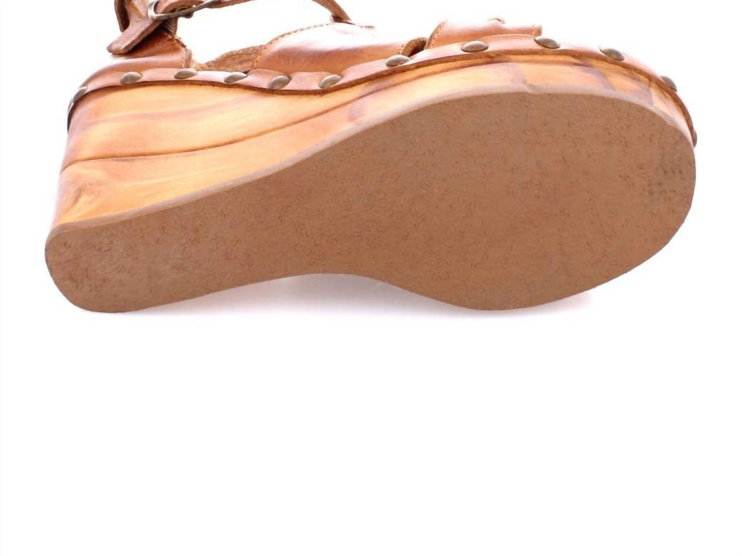 Bedstu - Women's Princess Wooden Wedge Sandal