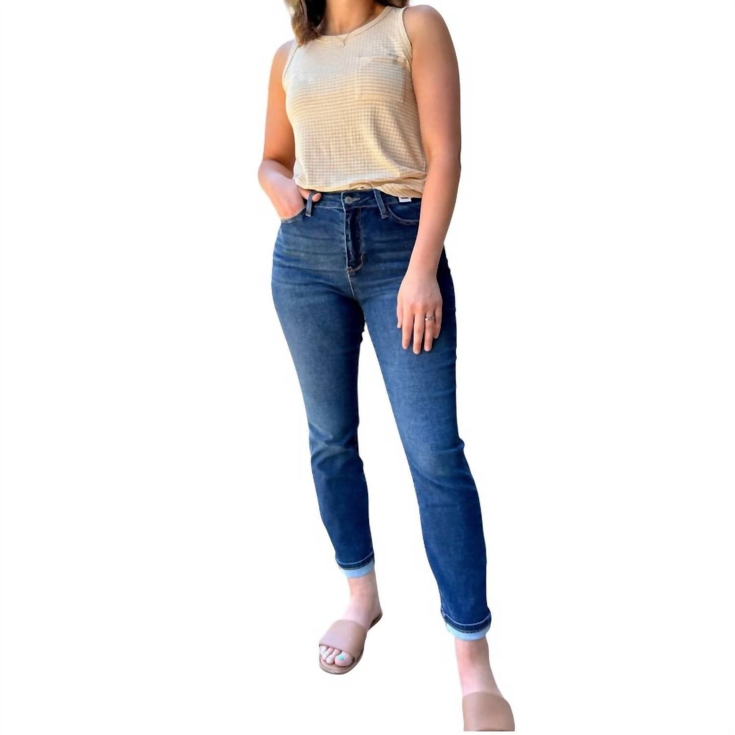 Judy Blue - Cool Denim Boyfriend Jeans