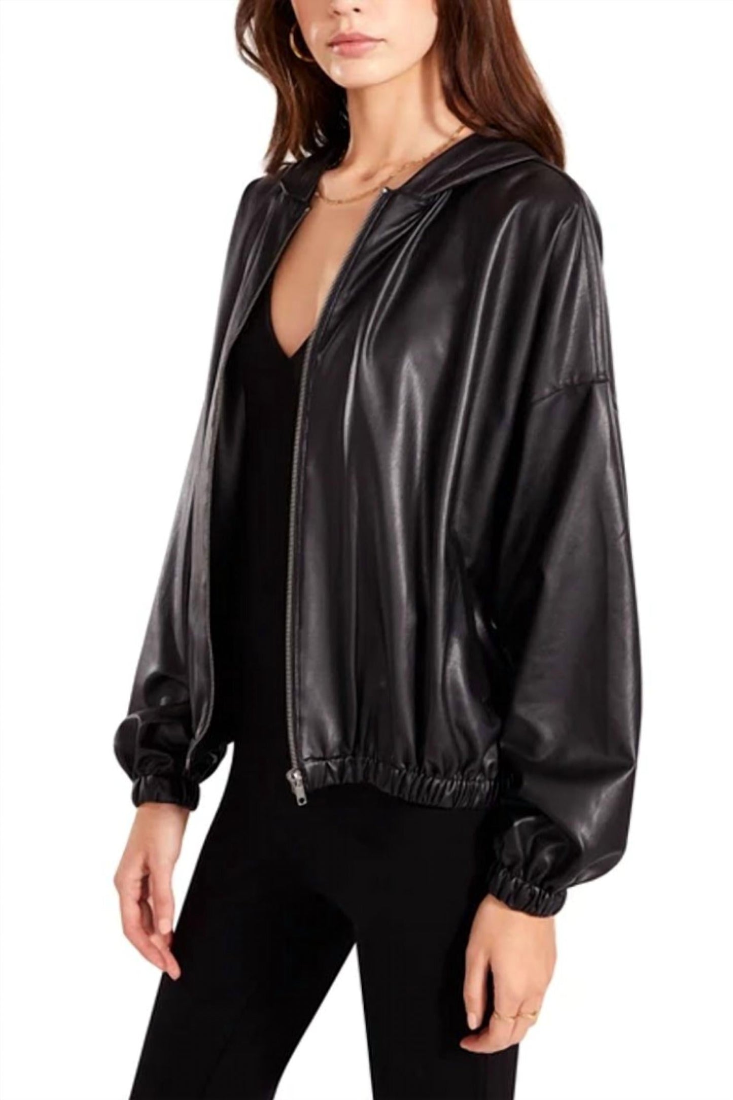 Steve Madden - Faux Chill Hoodie Jacket