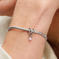 Pandora - Two-tone Wrapped Heart Charm Sterling silver, 14k rose gold plating charm only