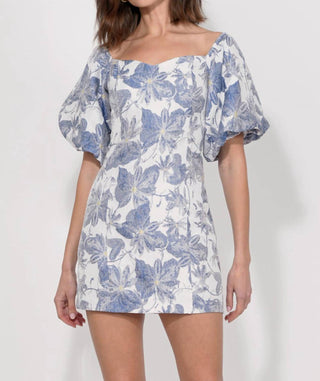 Adelyn Rae - Kasia Jacquard Off Shoulder Mini Dress