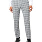 Sean John Mens Plaid Classic Fit Suit Pants