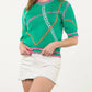 Thml - Short sleeve knit top