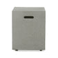 Modern Tank Holder Side Table With Smooth Concrete Surface
