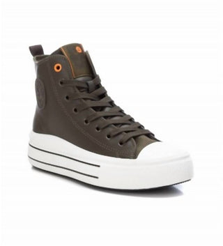 Xti - Women's Canvas Ankle Sneaker Boots