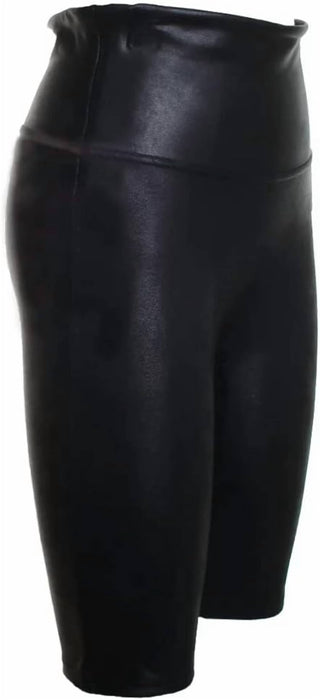 Spanx - Women's Faux Leather Bike Short