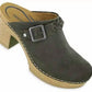 Aetrex - Women Corey Buckle Strap Detail Open Heels Clog