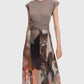 Desigual - Tierra Crew Neck Midi Dress