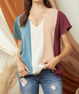 Entro - Color Block Top