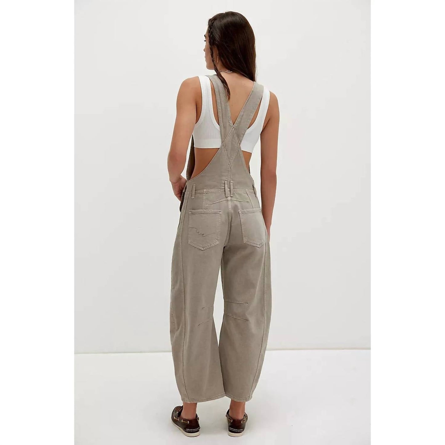 Free People - Good Luck Barrel Overalls