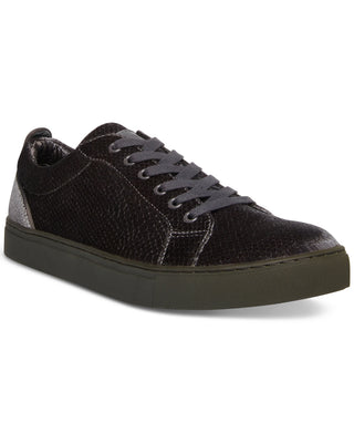 Steve Madden Men's Yali Velvet Low Top Sneakers