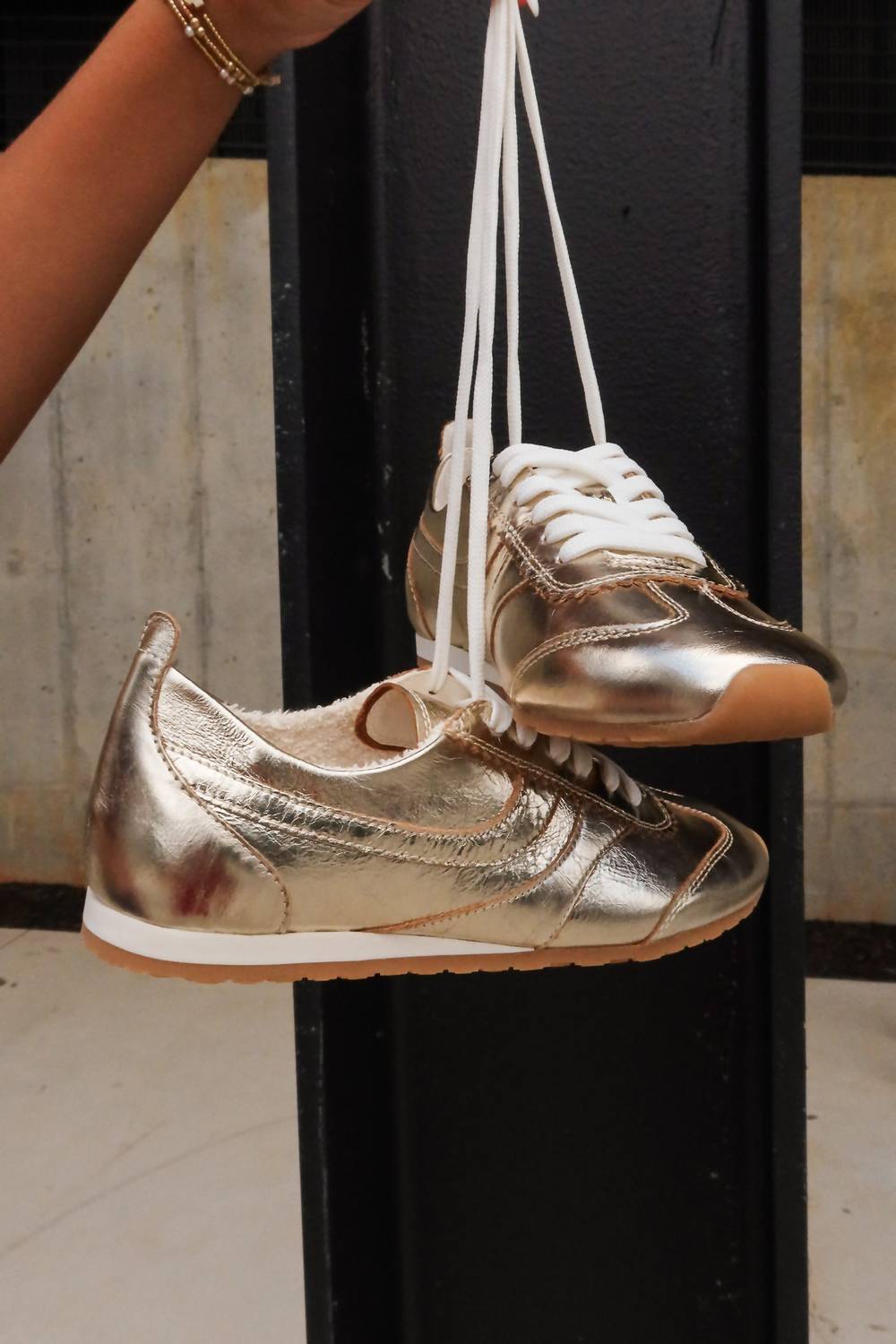 Dolce Vita - Women's Delany Crinkle Patent Sneaker