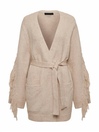 Sanctuary - Fringe Belted Cardigan