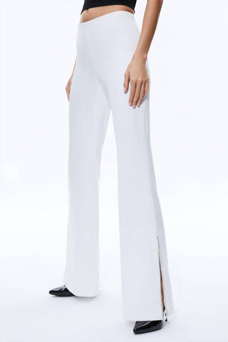 Alice + Olivia - Lara Side Slit Pants