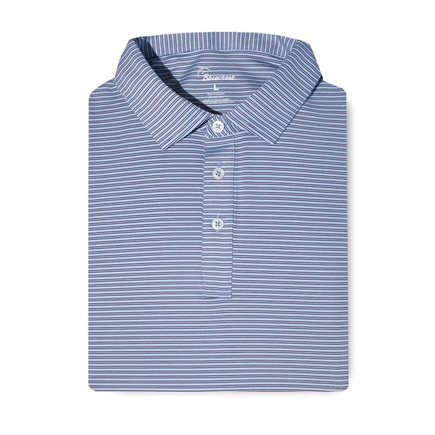 Bluecrest - Men's Graduate Stripe Performance Polo