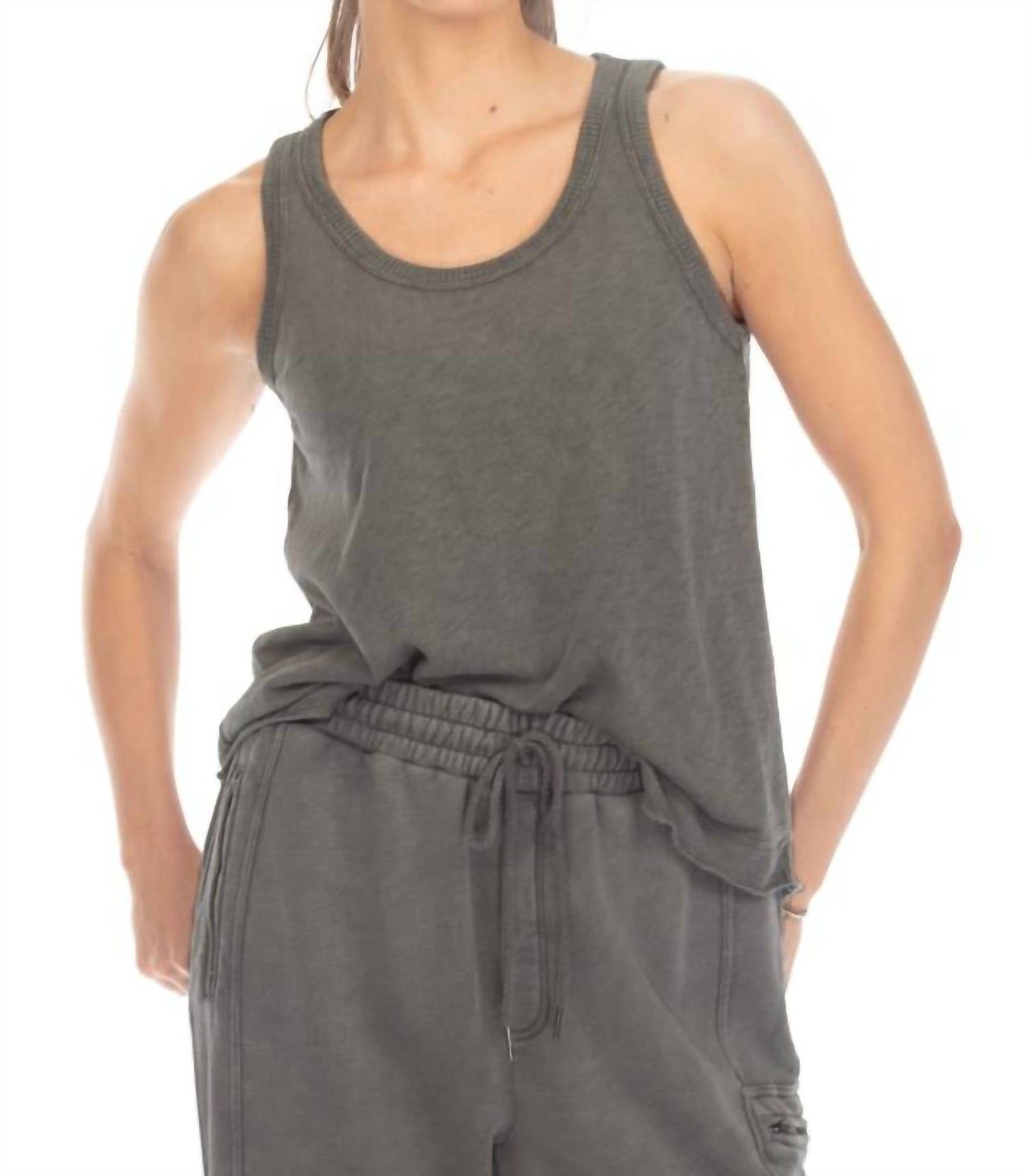 Hello Nite - Bree Scoop Neck Tank Top