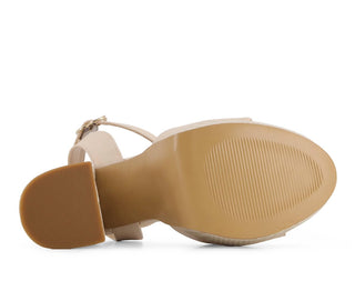 Andrea - Women's Ankle Strap Heeled Sandals