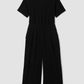 Eileen Fisher - WIDE LEG SHORT SLEEVE JUMPSUIT