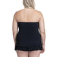 Profile By Gottex - Moto Bandeau Strapless Swimdress - Plus