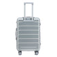 3-Piece ABS Spinner Wheel Luggage Set with Combination Lock