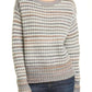 Nordstrom - Signature Wool Mohair Crew Neck Stripe Sweater