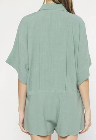 Entro - Linen Blend Romper