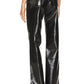 Pistola - Cassie Shinny High-Rise Straight Pants