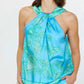 Current Air - Halter Neck Top With Back Opening