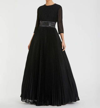 Mac Duggal - Shimmeringpleated A-line Ballgown