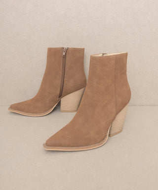 Oasis Society - Women's Archie Western Ankle Boots