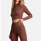 Billabong - New Heights Mock Neck Crop Top