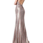 Jovani - Metallic Shimmer Gown