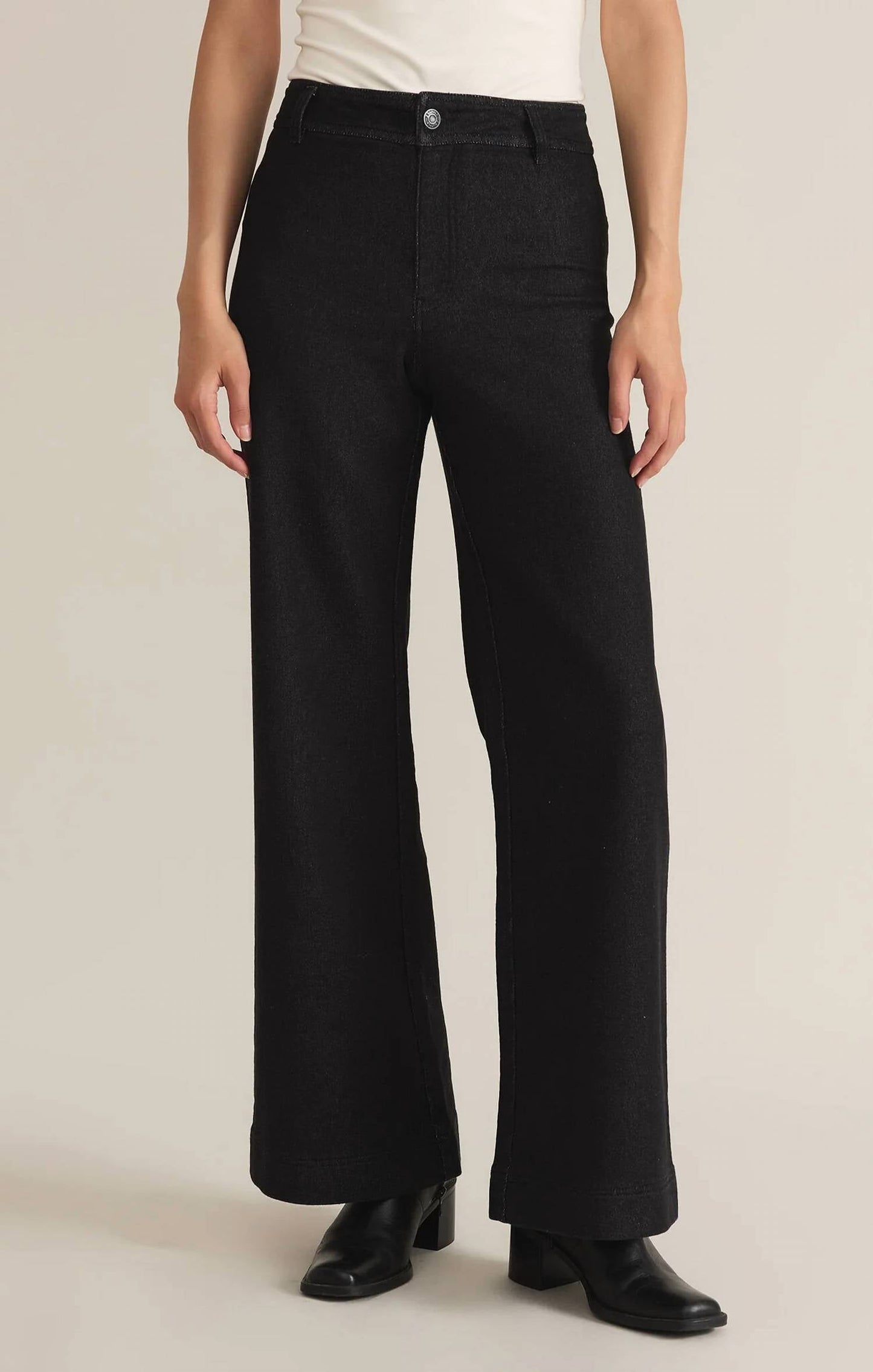 Z Supply - Rilynn Wide Leg Denim Trouser
