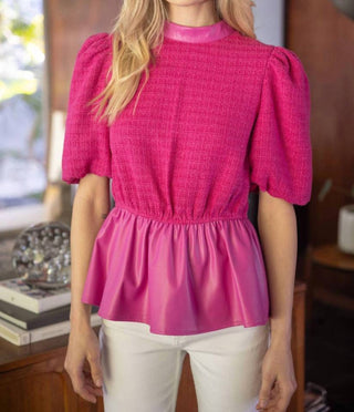Entro - Prep School Peplum Top